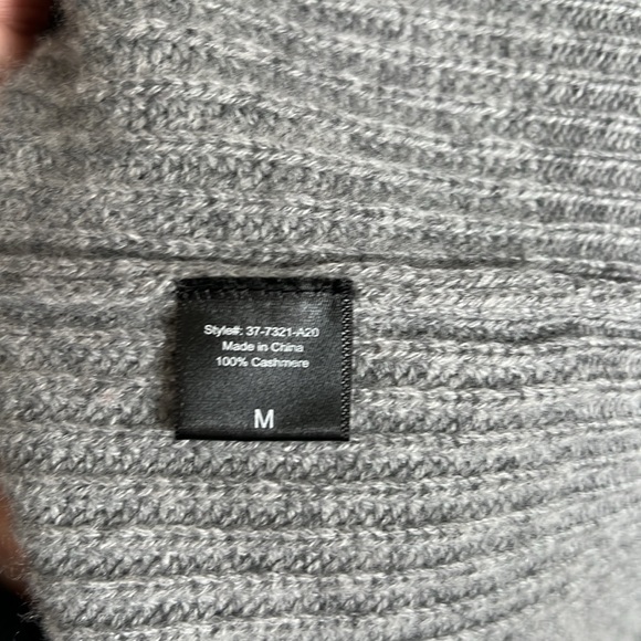 JENNI KAYNE Cashmere Cocoon Cardigan in Heather Grey - Picture 7 of 9